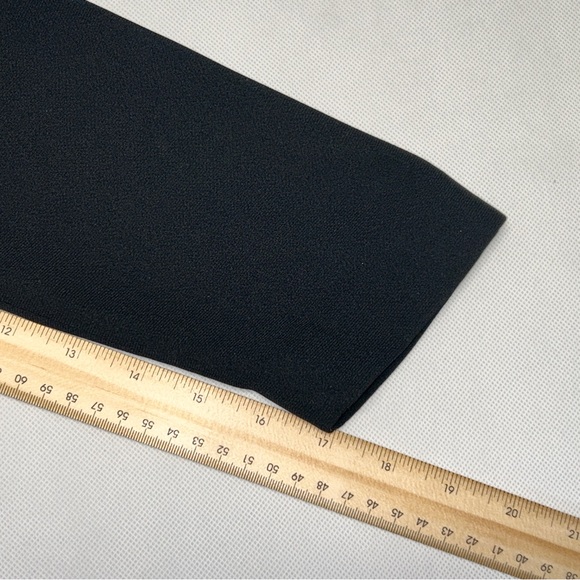 Maggie London Dress Midi Sheath Black Floral Embroidery sz 6 Petite - Picture 12 of 12